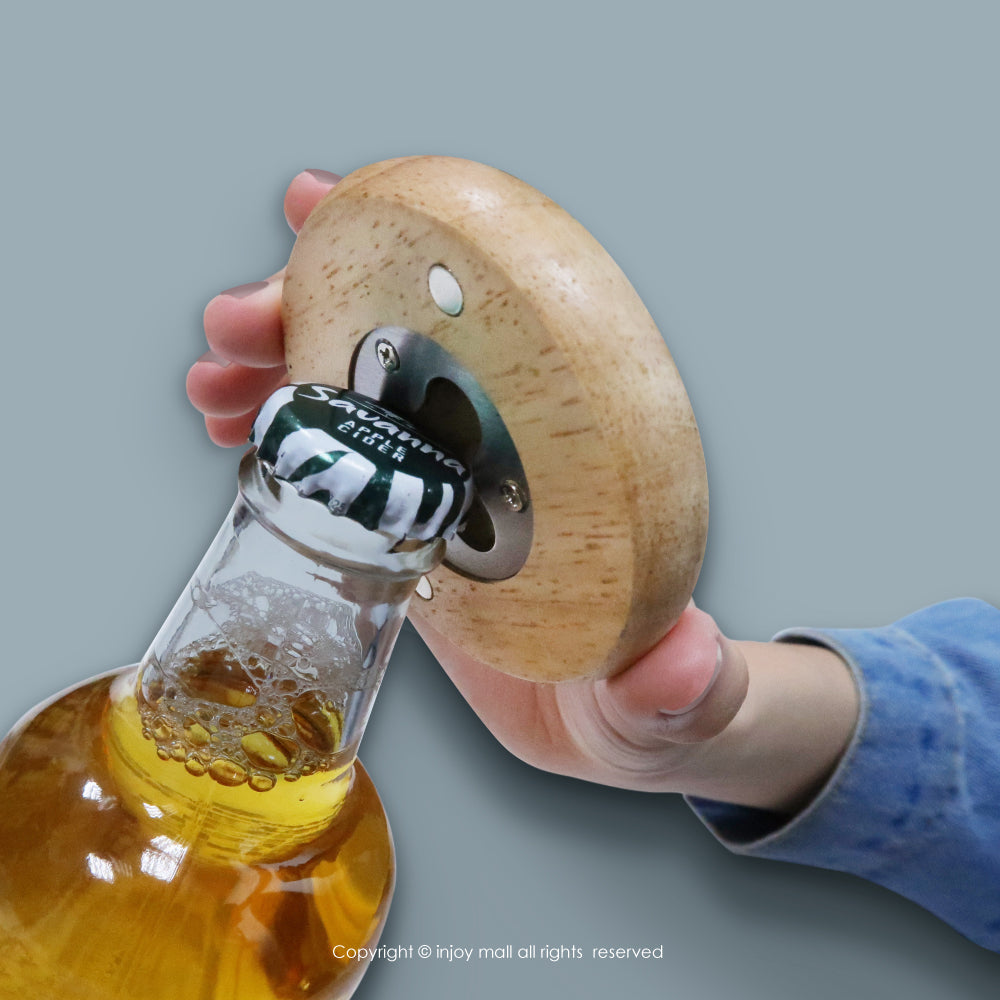 【超幽默人生系列】原木磁鐵開瓶器