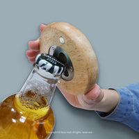 【超幽默人生系列】原木磁鐵開瓶器