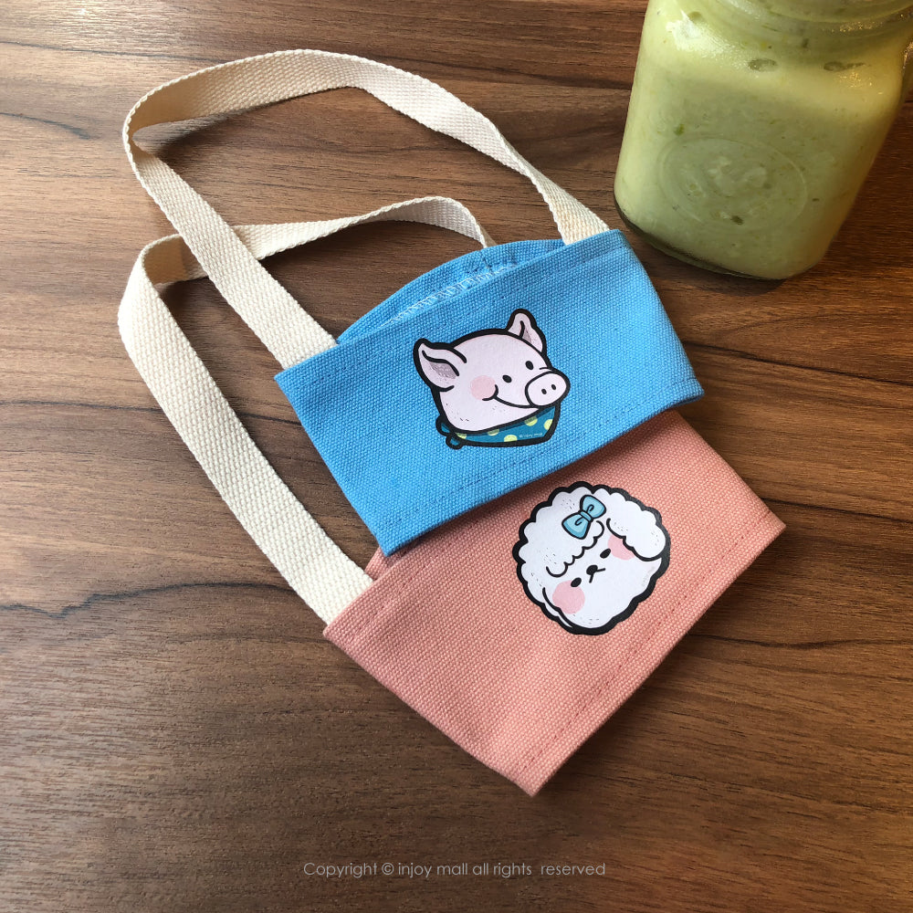 【超幽默人生】散步毛孩大集合環保飲料提袋