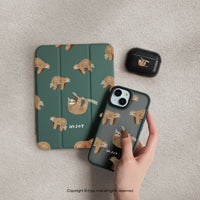 AirPods2 / AirPods Pro / AirPods3 / AirPods Pro 2 愛睏樹懶 防摔 耳機附掛勾保護套