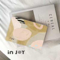 iPad 12.9/Air5/iPad 9/mini 7 奶茶色的慵懶 皮革平板保護套