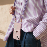 iPhone 15/14/13/12/SE3 客製化 光陰的故事 雙鉤背繩 手機殼 NO.6