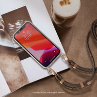 iPhone 15/14/13/12/SE3 客製化 光陰的故事 雙鉤背繩 手機殼 NO.1