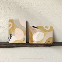 iPad 12.9/Air5/iPad 9/mini 7 奶茶色的慵懶 皮革平板保護套