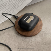 AirPods2/AirPods Pro/AirPods4 心情好 磨砂防摔保護殼 含扣環