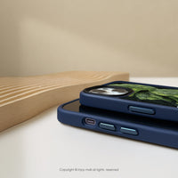 iPhone 16/15/14/13/12/SE3 客製載具條碼 低卡花椰菜 磨砂手感 防摔手機殼 B款