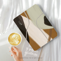 iPad 12.9/Air5/iPad 9/mini 7系列 午茶時光 皮革平板保護套