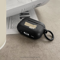 AirPods2/AirPods Pro/AirPods4 心情好 磨砂防摔保護殼 含扣環