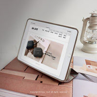 iPad 12.9/Air5/iPad 9/mini7系列 小步舞曲 皮革平板保護套