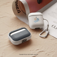 AirPods2 / AirPods Pro / AirPods3 /AirPods Pro 2 自由藍調 防摔 耳機附掛勾保護套