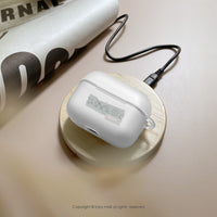 AirPods2/AirPods Pro/AirPods4 天氣晴 磨砂防摔保護殼 含扣環