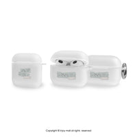 AirPods2/AirPods Pro/AirPods4 天氣晴 磨砂防摔保護殼 含扣環