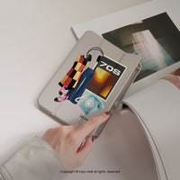 iPad 12.9/Air5/iPad 9/mini 7 嬉皮70年代 附筆槽平板保護套