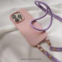 iPhone 17/16/15/14/13/SE3 城市漫遊 二合一雙鉤背繩手機殼