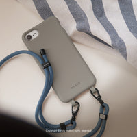 iPhone 17/16/15/14/13/12/SE3 時光旅途 二合一雙鉤背繩手機殼