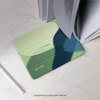 iPad case 12.9/Air5/iPad 9/mini 7 微風荷蘭 附筆槽平板保護套