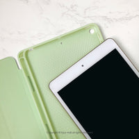 iPad case 12.9/Air5/iPad 9/mini 7 微風荷蘭 附筆槽平板保護套