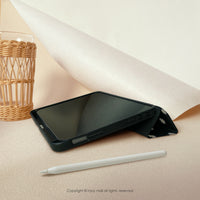 iPad case 12.9/Air5/iPad 9/mini 7 快樂小雛菊 附筆槽平板保護套