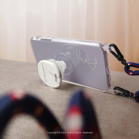 iPhone 15/14/13/12/SE3 客製化 旅行的意義 雙鉤背繩 手機殼 NO.17