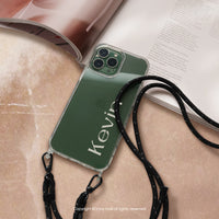 iPhone 15/14/13/12/SE3 客製化 旅行的意義 雙鉤背繩 手機殼 NO.15