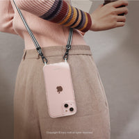 iPhone 15/14/13/12/SE3 客製化 旅行的意義 雙鉤背繩 手機殼 NO.11