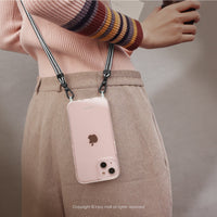 iPhone 15/14/13/12/SE3 客製化 旅行的意義 雙鉤背繩 手機殼 NO.12