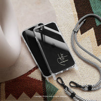 iPhone 15/14/13/12/SE3 客製化 旅行的意義 雙鉤背繩 手機殼 NO.13