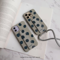 iPhone 17/16/15/14/13/12/SE3 雲朵蘇打 二合一防摔背繩手機殼