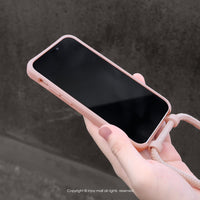 iPhone 17/16/15/14/13/12/SE3 可拆式 Urban Basic 櫻花粉 背繩防摔手機殼