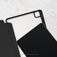 iPad case 12.9/Air5/iPad 9 露營風貼紙 多角度折疊平板保護套