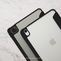 iPad case 12.9/Air5/iPad 9 露營風貼紙 多角度折疊平板保護套