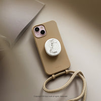 iPhone 16 / 15系列 可拆式 Urban Basic 鮮奶茶 背繩防摔手機殼