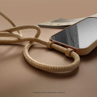 iPhone 16 / 15系列 可拆式 Urban Basic 鮮奶茶 背繩防摔手機殼