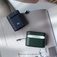 AirPods Pro 2代 記得美好客製文字 經典真皮 防摔 帶手繩保護套