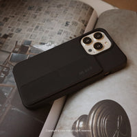 iPhone 17/16/15/14/13/12/SE3 可拆式 Urban Basic 經典黑 背繩防摔手機殼