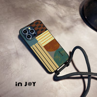 iPhone 17/16/15/14/13/12/SE3 街頭爵士 二合一防摔背繩手機殼