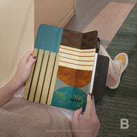 iPad 12.9/Air5/iPad 9/mini 7 街頭爵士 附筆槽平板保護套