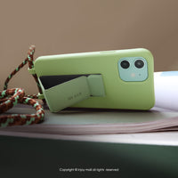 iPhone 14/13/13 Pro/12/11/SE3 可拆式 Urban Colourful 森林綠 背繩防摔手機殼