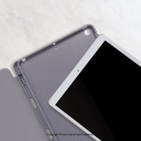 iPad case12.9/Air5/iPad 9/mini 7 療癒兔兔 附筆槽平板保護殼