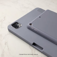 iPad case12.9/Air5/iPad 9/mini 7 療癒兔兔 附筆槽平板保護殼