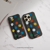 iPhone 17/16/15/14/13/12/SE3 雨後彩虹 二合一防摔背繩手機殼