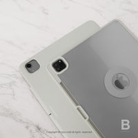 iPad 12.9/Air5/iPad 9/mini 7 法式點點 附筆槽平板保護套