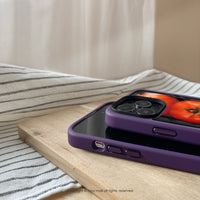 iPhone 16/15/14/13/12/SE3 客製載具條碼 番茄來了 磨砂手感 防摔手機殼 A款