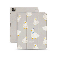 iPad 12.9/Air5/iPad 9/mini 7 搖擺企鵝 附筆槽平板保護套