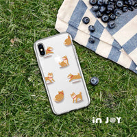 iPhone 14/14 Pro/13/12/11/SE3 奔跑吧!恭喜發柴 透明耐衝擊防摔手機殼