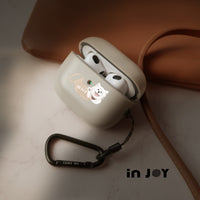 AirPods2 / AirPods Pro / AirPods3 / AirPods Pro 2 笑臉天使薩摩耶犬 防摔 耳機附掛勾保護套