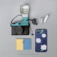 iPhone 14/14 Pro/13/12/11/SE3 青春洋溢花朵 耐撞擊邊框手機殼