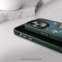 iPhone 16/15 手機殼∣春光乍現 磨砂 MagSafe 磁吸防摔手機殼