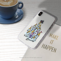 iPhone 13/13pro/12/11/SE3 移動城堡防摔耐震亮面手機殼