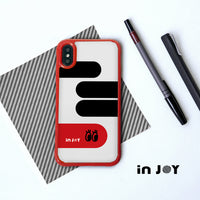 iPhoneX/XR/max/11pro/11max/SE3童趣簡約大眼耐撞擊邊框手機殼